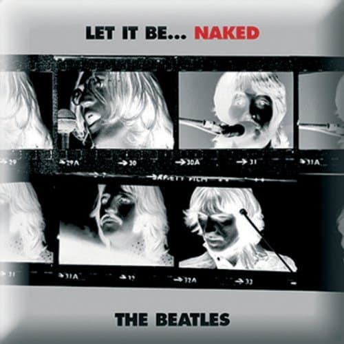 The Beatles Pin Badge: Let it Be