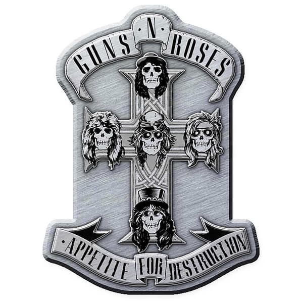 Guns N' Roses Pin Badge: Appetite