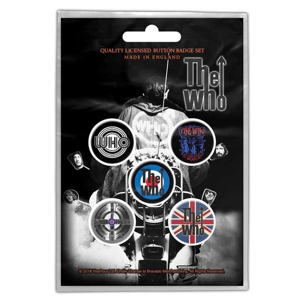 The Who Button Badge Pack: Quadrophenia (Retail Pack)