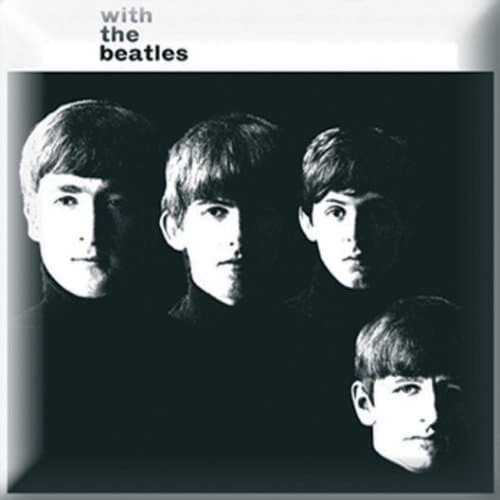 The Beatles Pin Badge: With Album