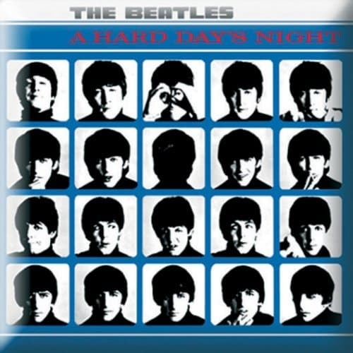 The Beatles Pin Badge: Hard Days Night