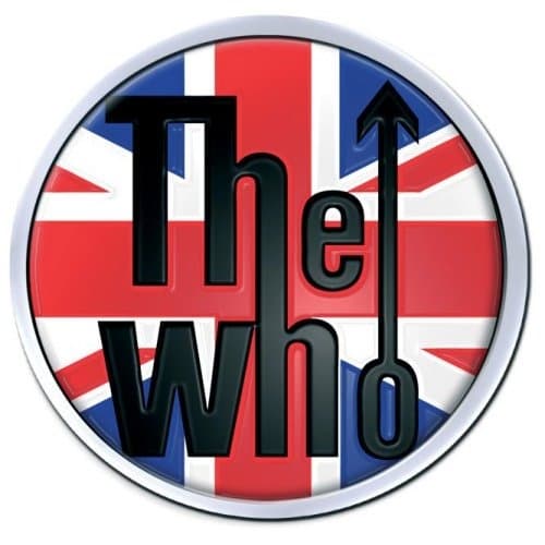 The Who Pin Badge: Union Jack