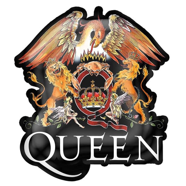 Queen Pin Badge: Crest (Retail Pack)