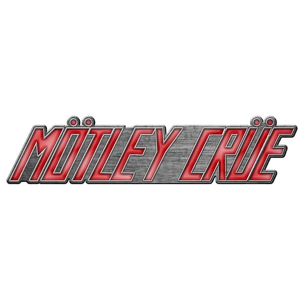 Motley Crue Pin Badge: Logo (Retail Pack)