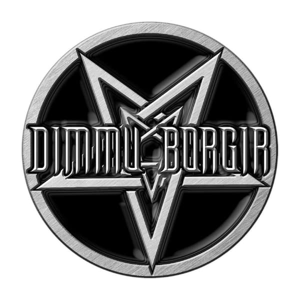 Dimmu Borgir Pin Badge: Pentagram (Retail Pack)
