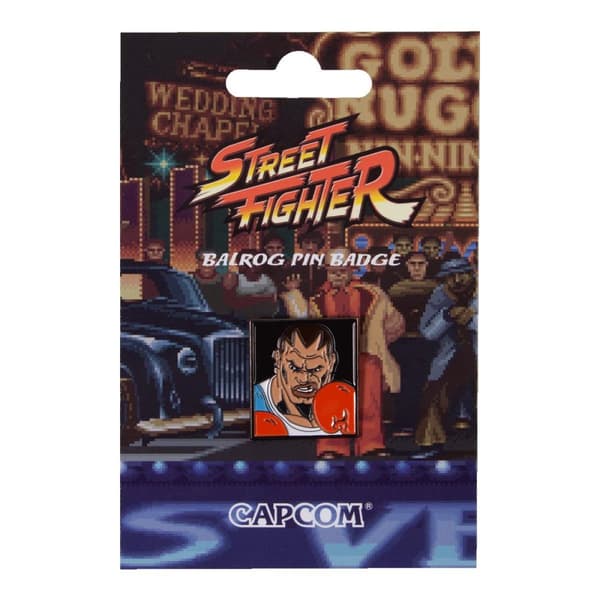 Balrog Pin Street Fighter Licensierad Capcom