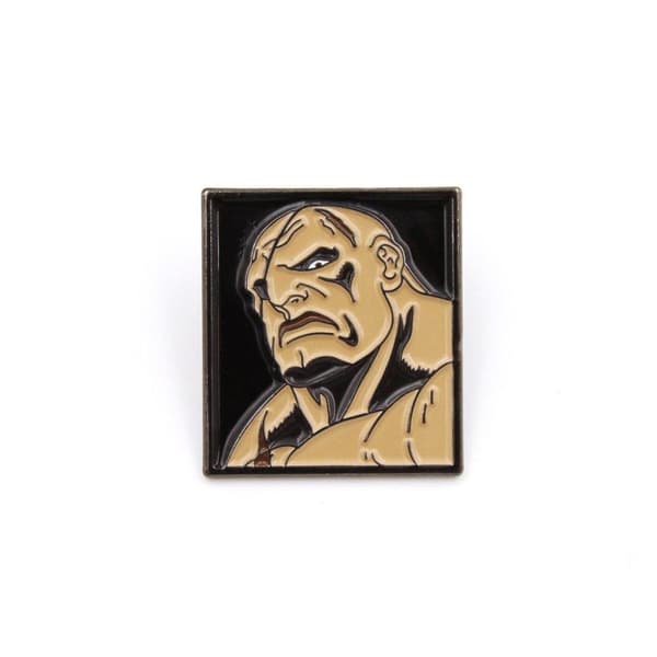 Sagat Street Fighter Pin Licensierad Capcom