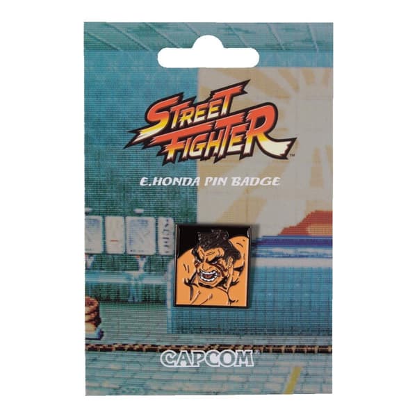 E.Honda Pin Street Fighter Licensierad Capcom
