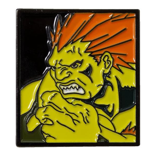 Blanka Pin Street Fighter Licensierad Capcom