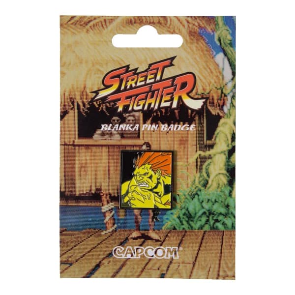 Blanka Pin Street Fighter Licensierad Capcom