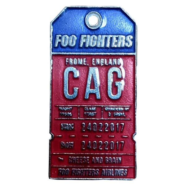Foo Fighters Pin Badge: FF Logo