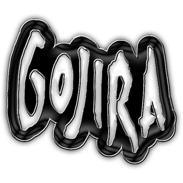 Gojira  Pin Badge: Logo (Enamel Infill)