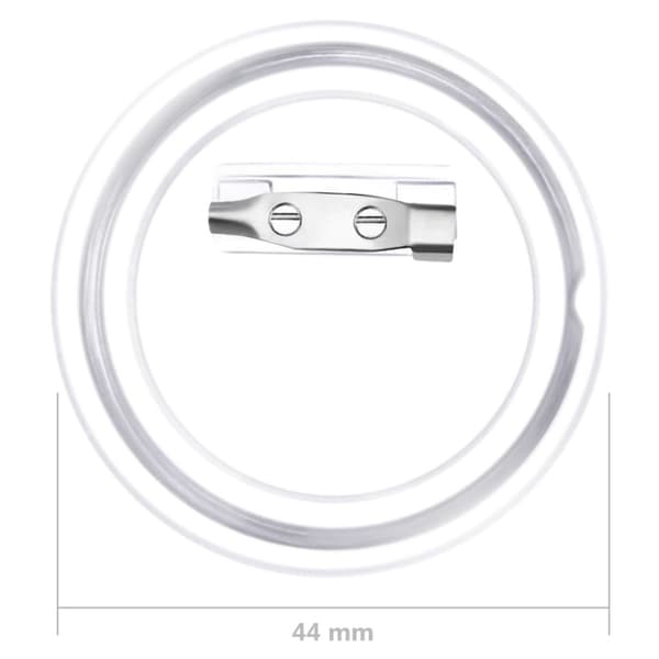 vidaXL Knappar med nålar 100 uppsättningar akryl 44 mm -  Pins