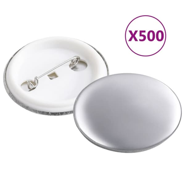 The Living Store Knappdelar 500 uppsättningar 37 mm -  Pins