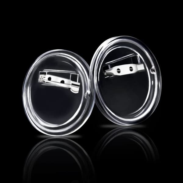 Rintanapit & pinssit - Living Rintanappisarja pinsseillä 100 sarjaa akryyli 44 mm