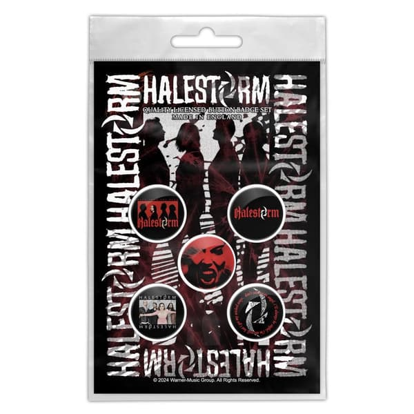 Halestorm Button Badge Pack: Portrait