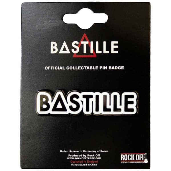 Bastille  Pin Badge: Logo