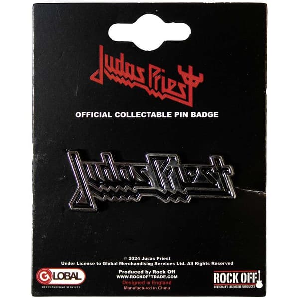 Judas Priest  Pin Badge: Logo