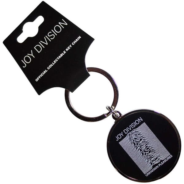 Joy Division  Keychain: Unknown Pleasures (Photo-print)