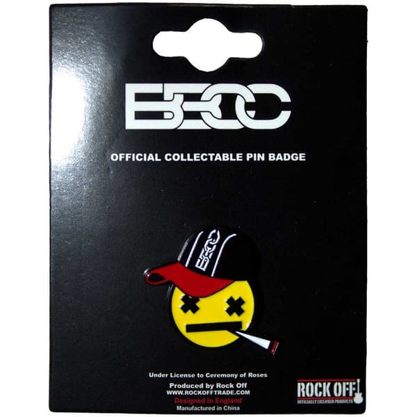 Bad Boy Chiller Crew Pin Badge: Emoji Logo
