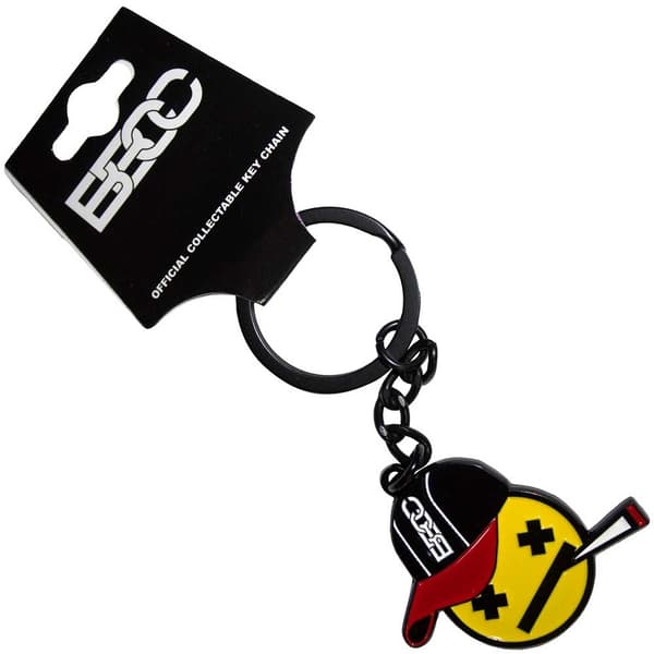 Bad Boy Chiller Crew Keychain: Emoji Logo