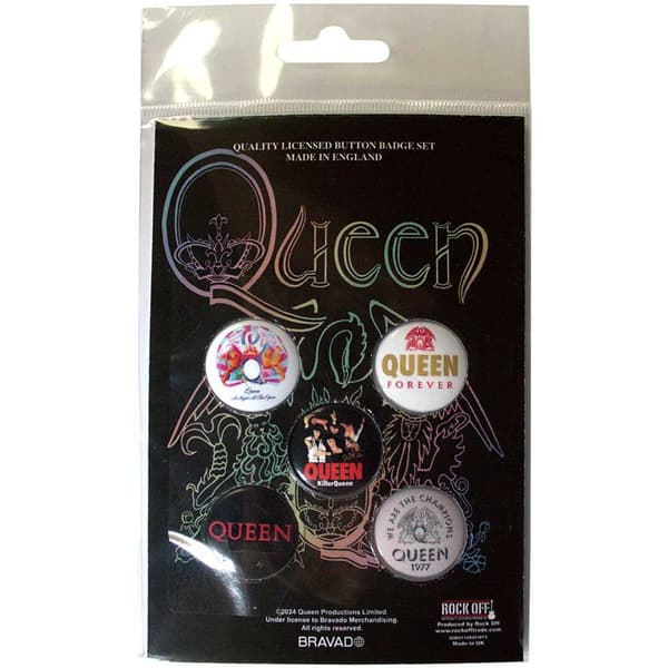 Queen  Button Badge Pack: Killer Queen