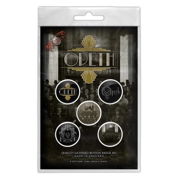 Opeth Button Badge Pack: The Last Will And Testament
