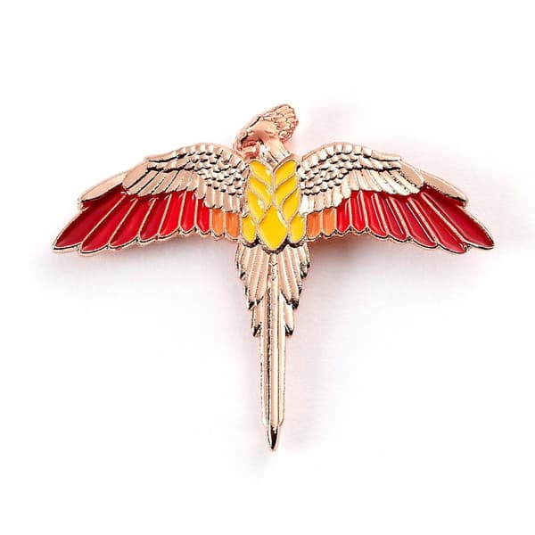 Harry Potter Fawkes pin badge
