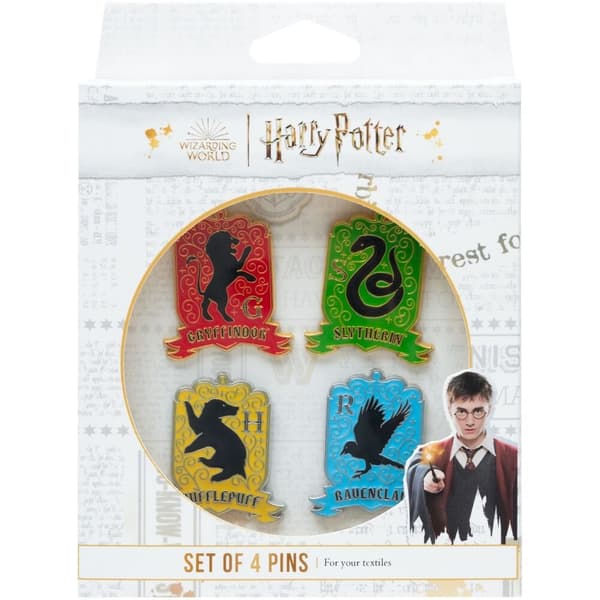 Harry Potter Hogwarts 4 pin set