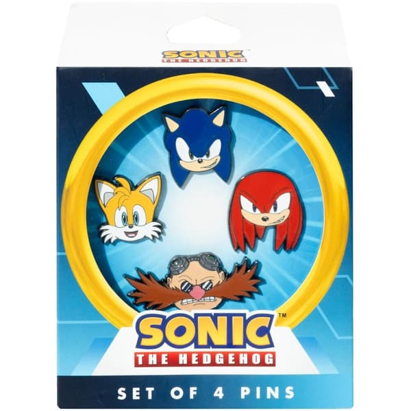 Sonic The Hedgehog 4 pin set