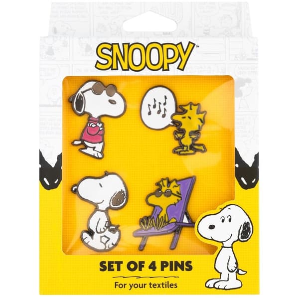 Snoopy 4 pin set
