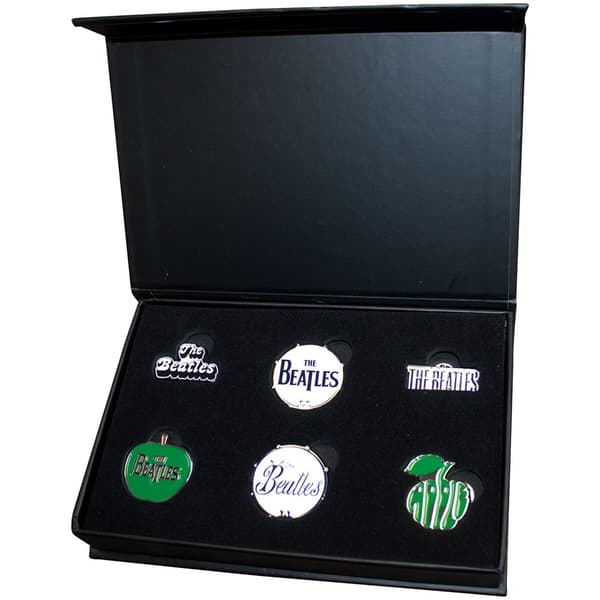 The Beatles Pin Badge Set: Logos