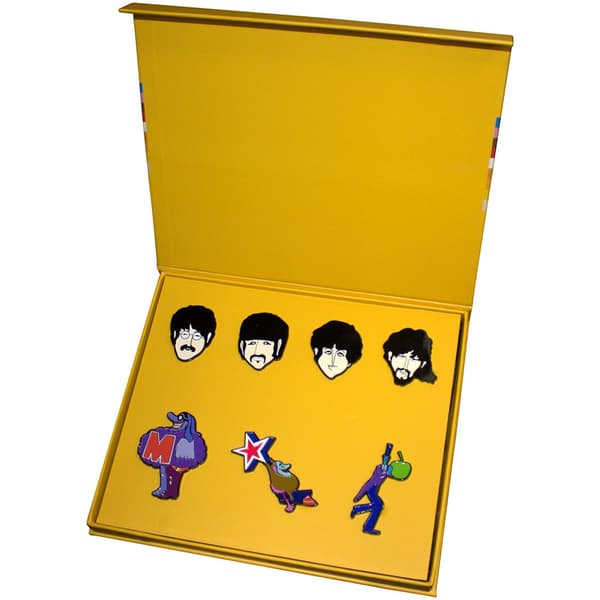 The Beatles Pin Badge Set: Yellow Submarine Characters