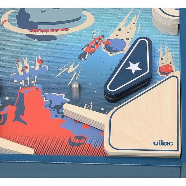 Vilac - Space flipperspel i trä