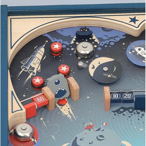 Vilac - Space flipperspel i trä