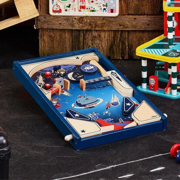 Vilac - Space flipperspel i trä