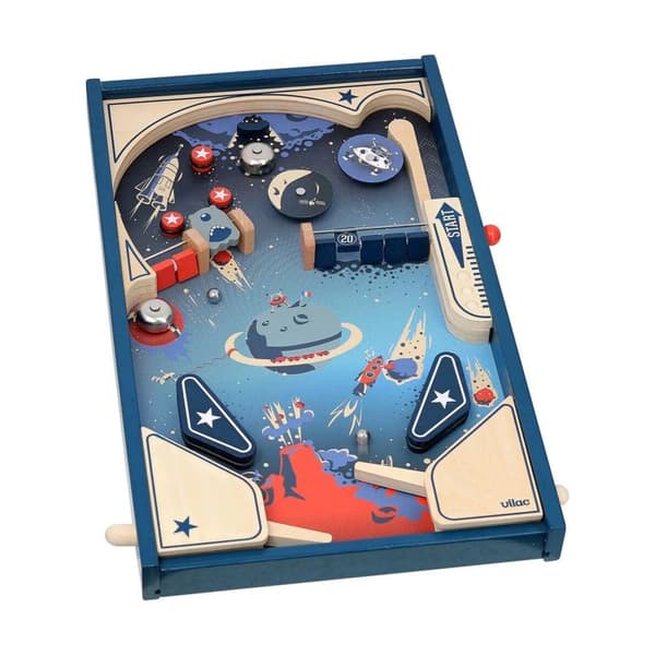 Vilac - Space flipperspel i trä