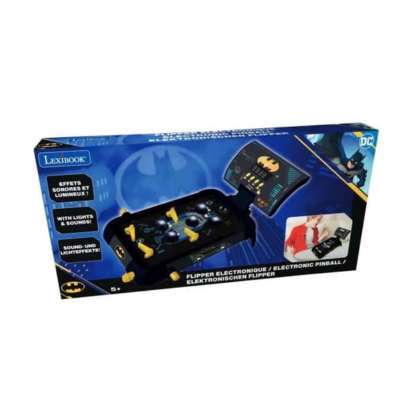 Batman Electronic Pinball Machine - LEXIBOOK - Digital visning av partitur och ljus- och ljudeffekter