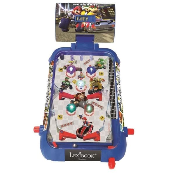 MARIO KART - Elektronisk flipperspel - Ljus- och ljudeffekter - LEXIBOOK