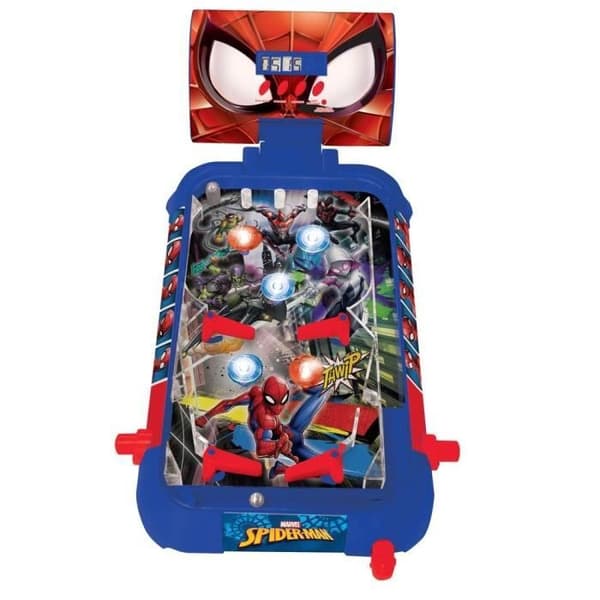 Spider-Man elektronisk flipperspel - LEXIBOOK - Ljus- och ljudeffekter