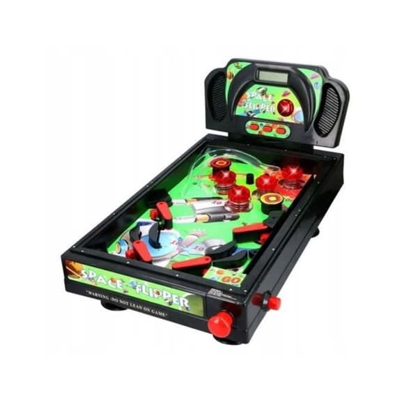 DEVESSPORT Pinball Space Flipper med fasta ben 64 x 38 x 88 cm
