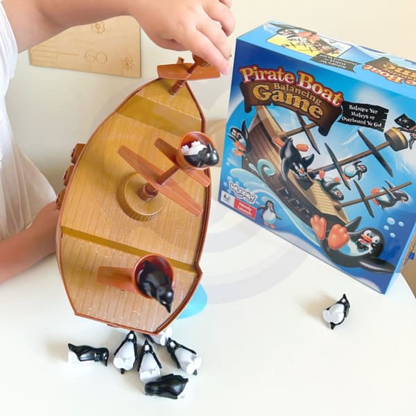 WOOPIE Arkadspel Piratskepp Pingviner