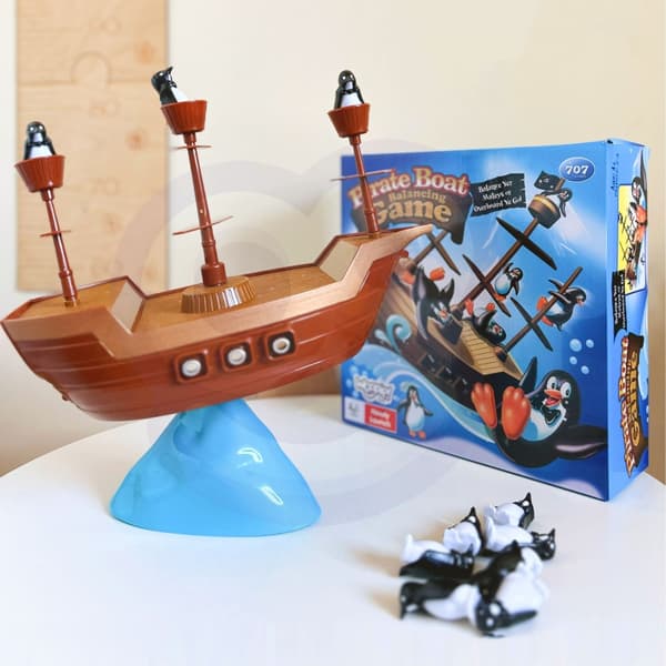 WOOPIE Arkadspel Piratskepp Pingviner