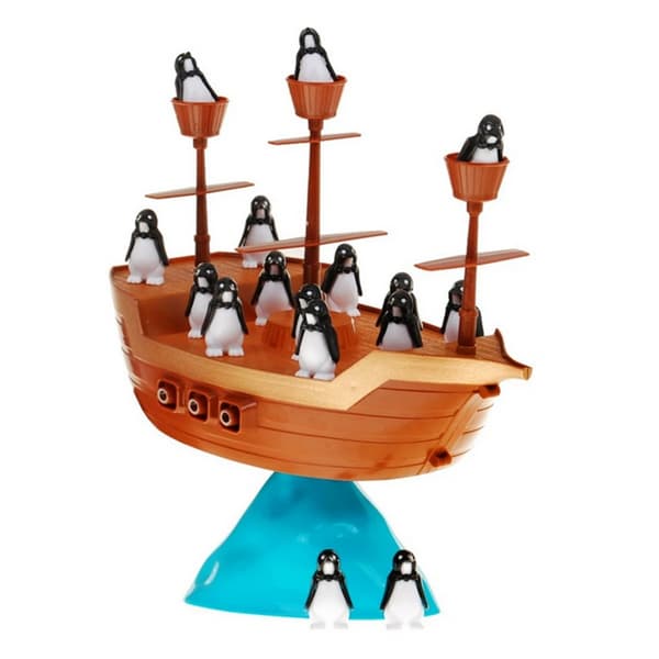 WOOPIE Arkadspel Piratskepp Pingviner