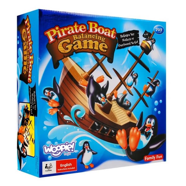 WOOPIE Arkadspel Piratskepp Pingviner
