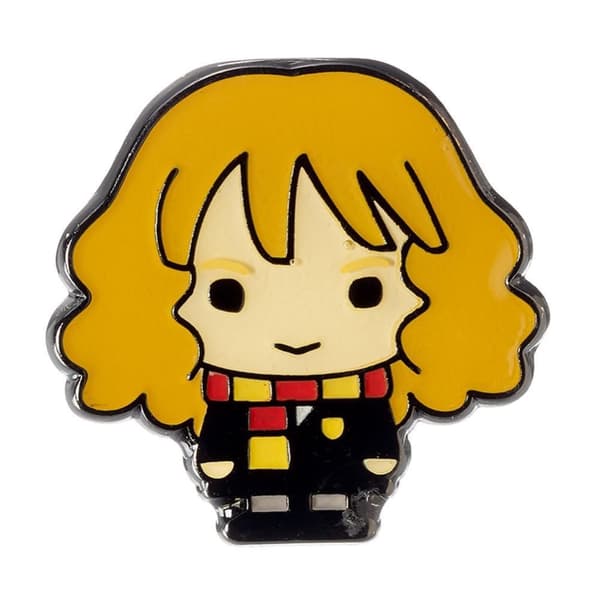 Harry Potter Chibi Hermione Badge Multicoloured One Size