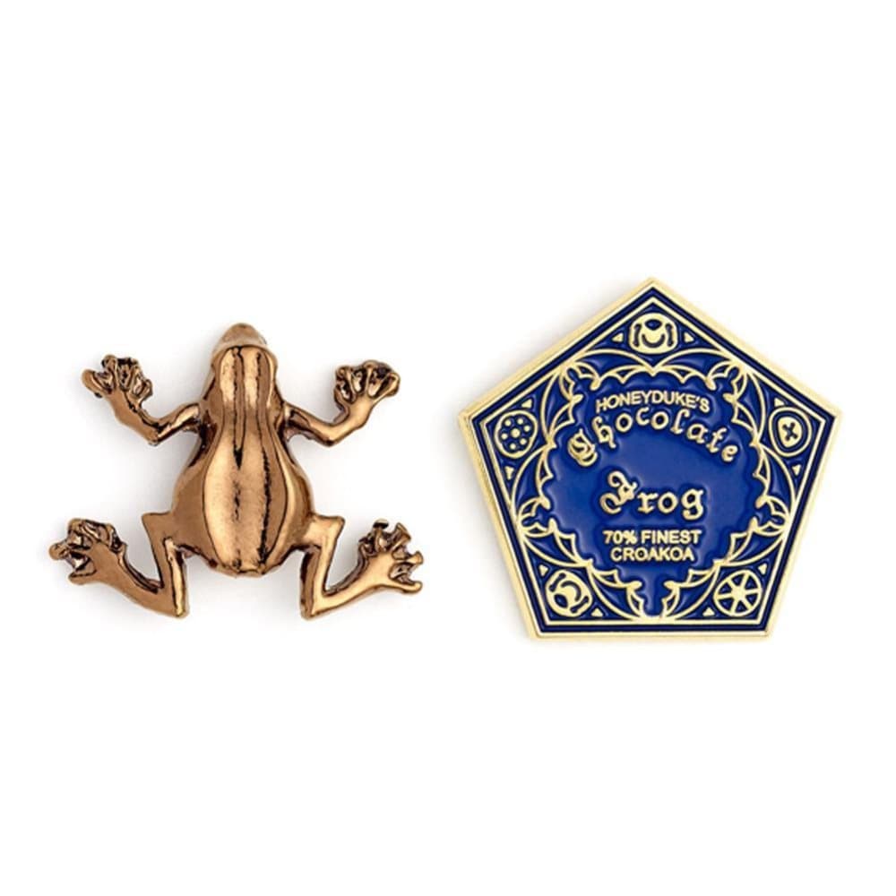 Harry Potter Choklad groda Pin Badge Set (2 stycken)