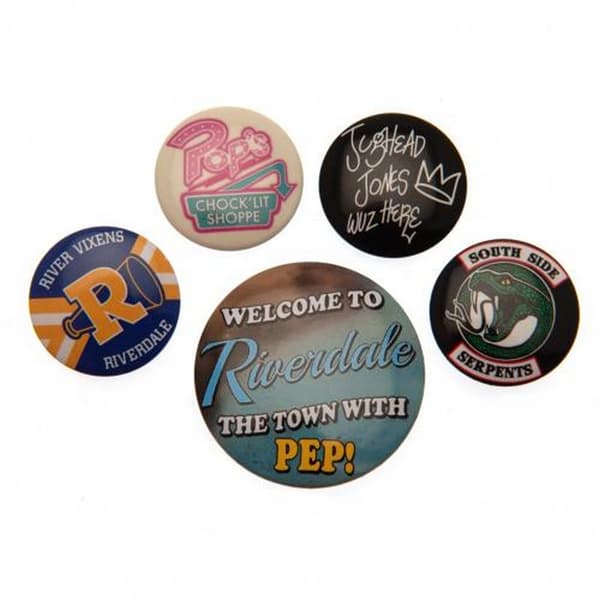 Riverdale Button Badge Set (5 Pieces) Multicoloured One Size