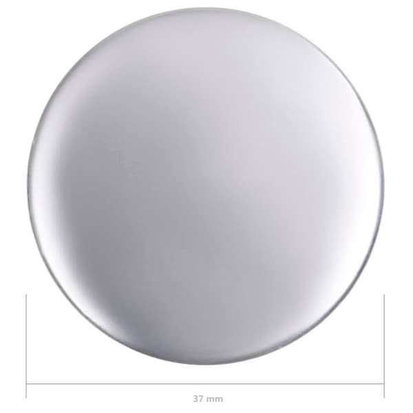 vidaXL Knappdelar 500 uppsättningar 37 mm