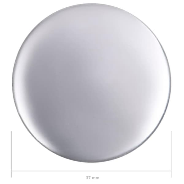 vidaXL Knappdelar 500 uppsättningar 37 mm